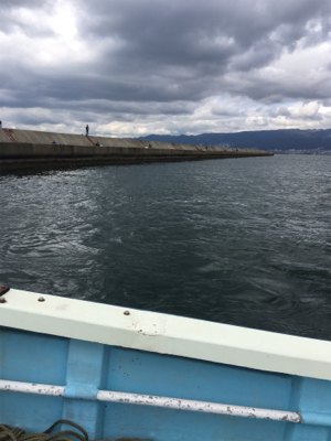 朝まづめショアジギング