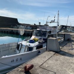 神栄丸さんにてエビング