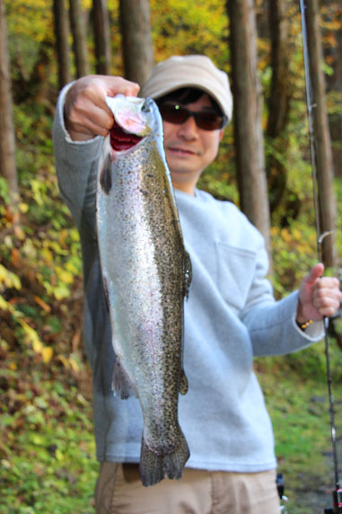 小菅トラウトガーデン 釣果