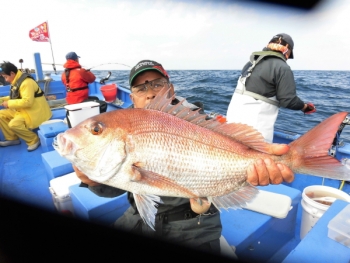 鯛紅丸 釣果