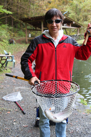 小菅トラウトガーデン 釣果