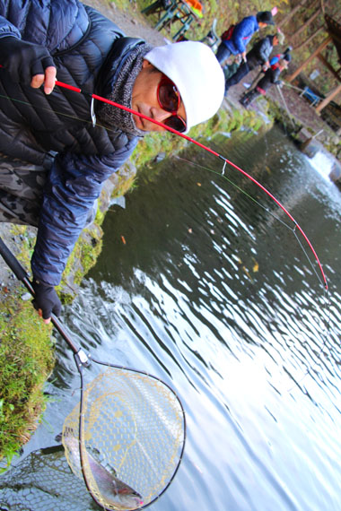 小菅トラウトガーデン 釣果