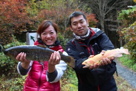 小菅トラウトガーデン 釣果