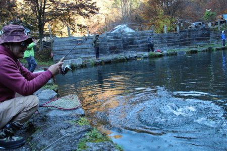 小菅トラウトガーデン 釣果