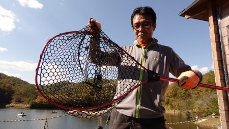 フィッシングレイクたかみや 釣果
