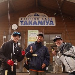 フィッシングレイクたかみや 釣果