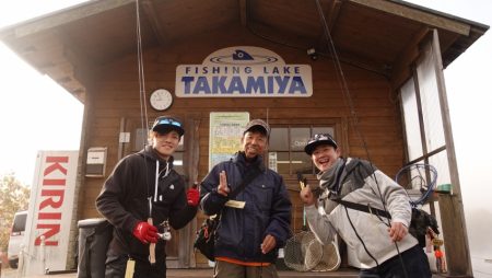 フィッシングレイクたかみや 釣果