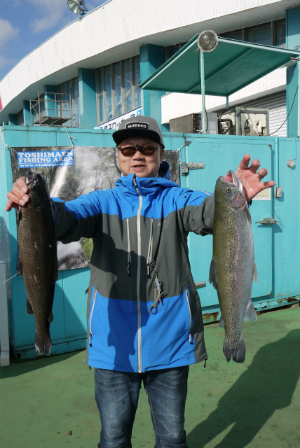 としまえんフィッシングエリア 釣果