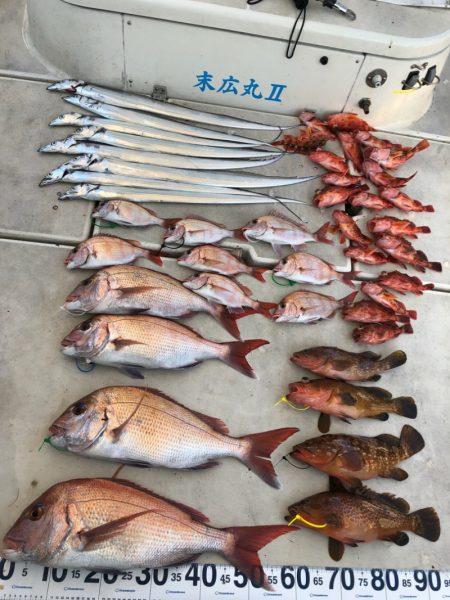 末広丸(熊本) 釣果