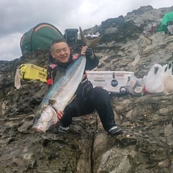 今期初参戦、平島にてヒラス狙い。