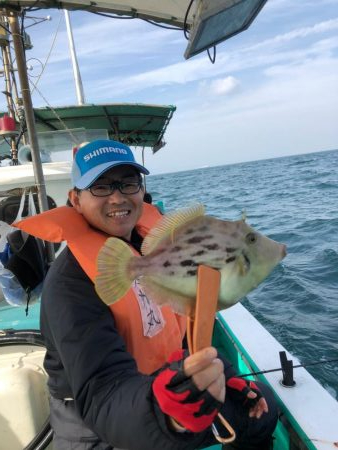 初、船カワハギ(泉州丸)