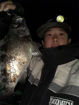 フカセでメバル爆釣！