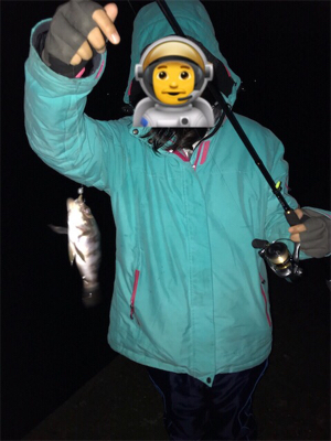 雨の中三角港周辺でライトゲーム