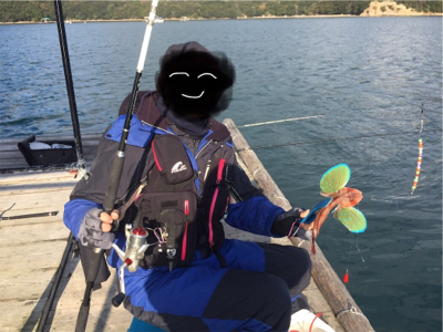 初めての筏釣り