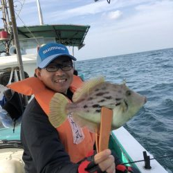 泉州丸さんでカワハギ