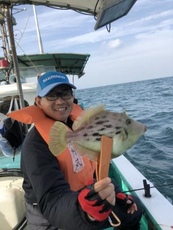 泉州丸さんでカワハギ