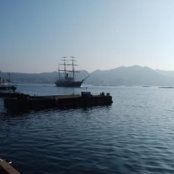 福良の深場でキス狙い