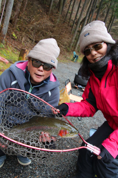 小菅トラウトガーデン 釣果