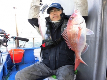 鯛紅丸 釣果