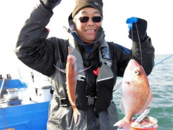 鯛紅丸 釣果