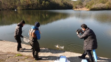 フィッシングレイクたかみや 釣果
