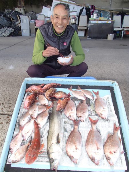 久六釣船 釣果