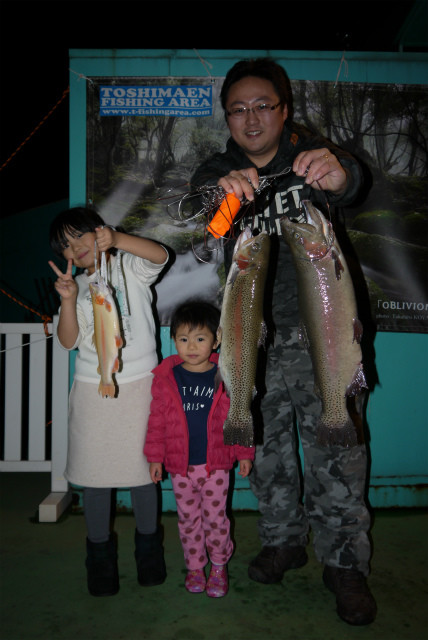 としまえんフィッシングエリア 釣果