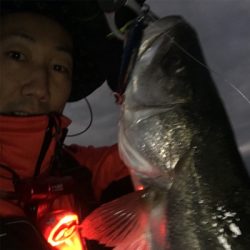 釣り納めは70シーバス☆GUNNING-STYLE