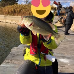 極寒のバスフィッシング