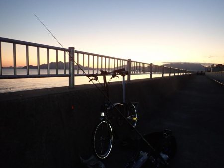 投げ釣り（2018年釣り収め）