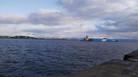 初釣りタッチ～