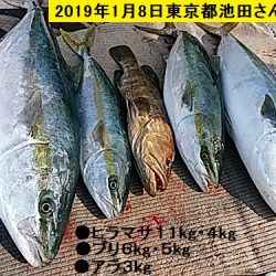 大物釣果速報！●光義丸：平戸市早福港