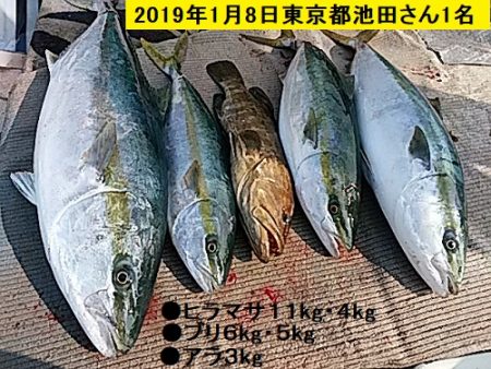 大物釣果速報！●光義丸：平戸市早福港