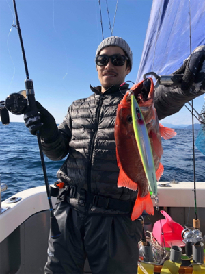 尾鷲 ゴールデンイーグルにて中深海ジギング