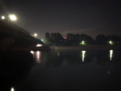 極寒のシーバス