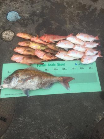 今年初の鯛ラバ