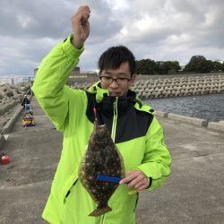 ガス波止投げ釣り