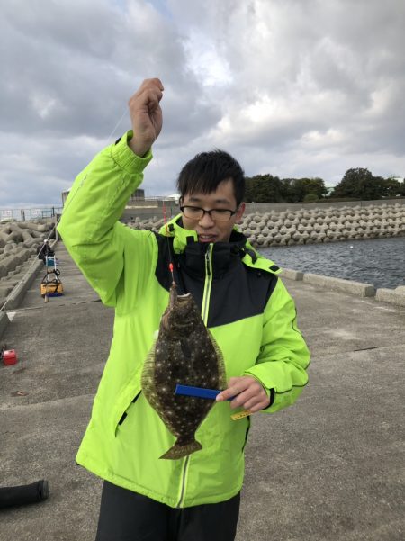 ガス波止投げ釣り