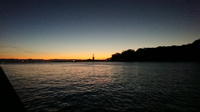 浦戸大橋下にて