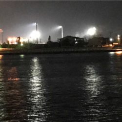 雪と雨の合間にアジング