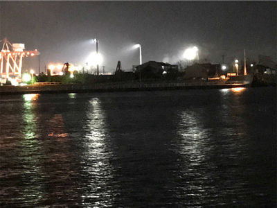 雪と雨の合間にアジング