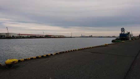 今年の竿初めエビ撒き