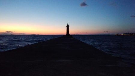 播磨新島でキス釣り