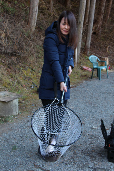 小菅トラウトガーデン 釣果