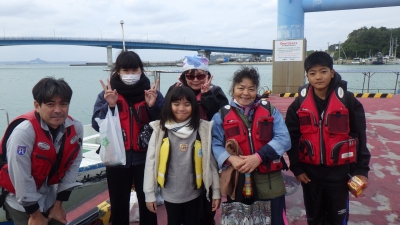 本部釣りイカダ 釣果