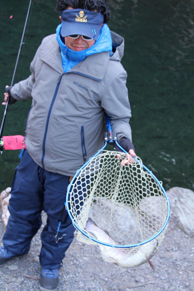 小菅トラウトガーデン 釣果