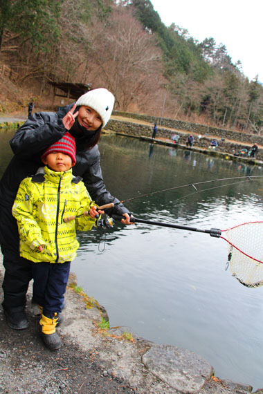 小菅トラウトガーデン 釣果