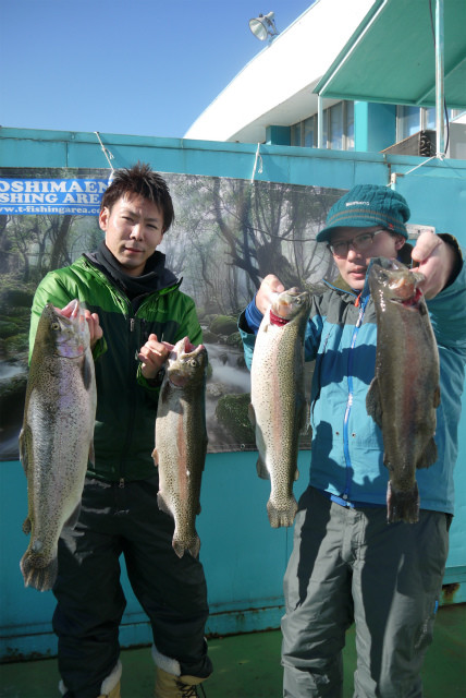 としまえんフィッシングエリア 釣果