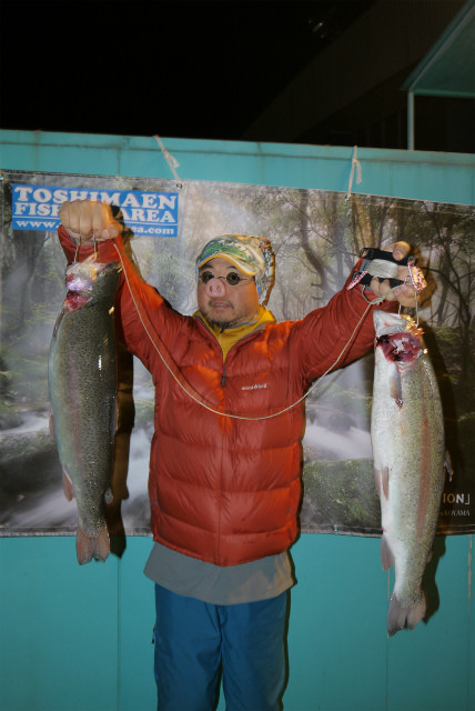 としまえんフィッシングエリア 釣果