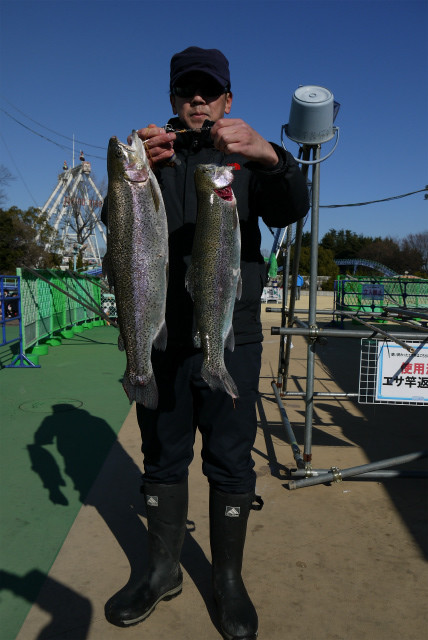 としまえんフィッシングエリア 釣果